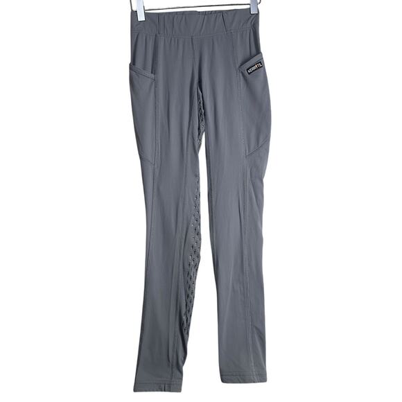 Kerrits Ice Fil Full Seat Tech Tights Women XS Equestrian Riding Pants Breeches - Picture 3 of 16
